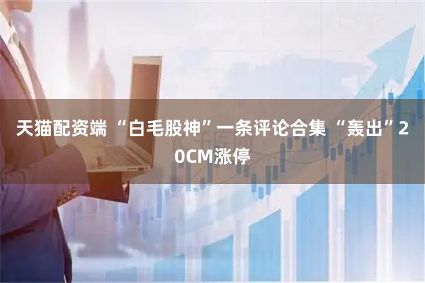 天猫配资端 “白毛股神”一条评论合集 “轰出”20CM涨停