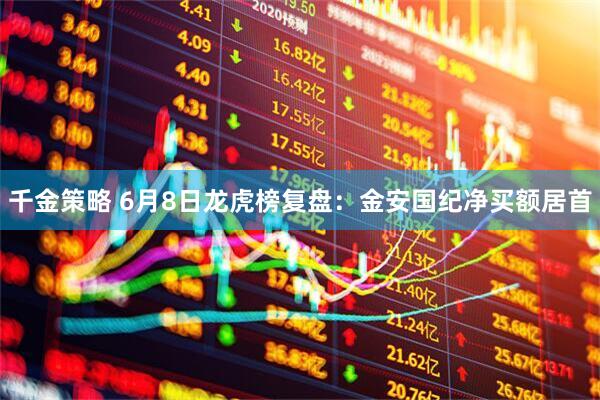 千金策略 6月8日龙虎榜复盘：金安国纪净买额居首